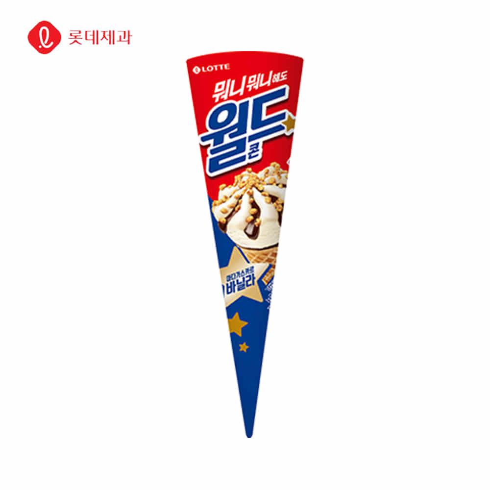 롯데 월드콘 바닐라 아이스크림 24개입 1박스