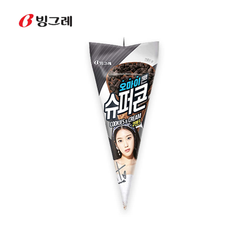 빙그레 슈퍼콘 쿠앤크 아이스크림 24개입 1박스