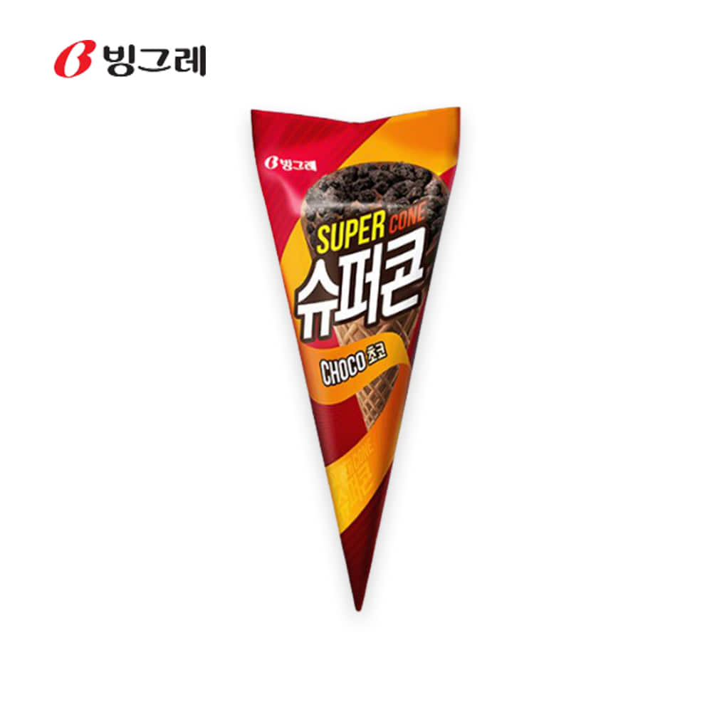 빙그레 슈퍼콘 초코 아이스크림 24개입 1박스