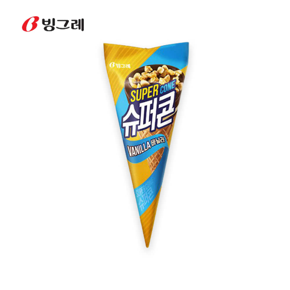 빙그레 슈퍼콘 바닐라 아이스크림 24개입 1박스